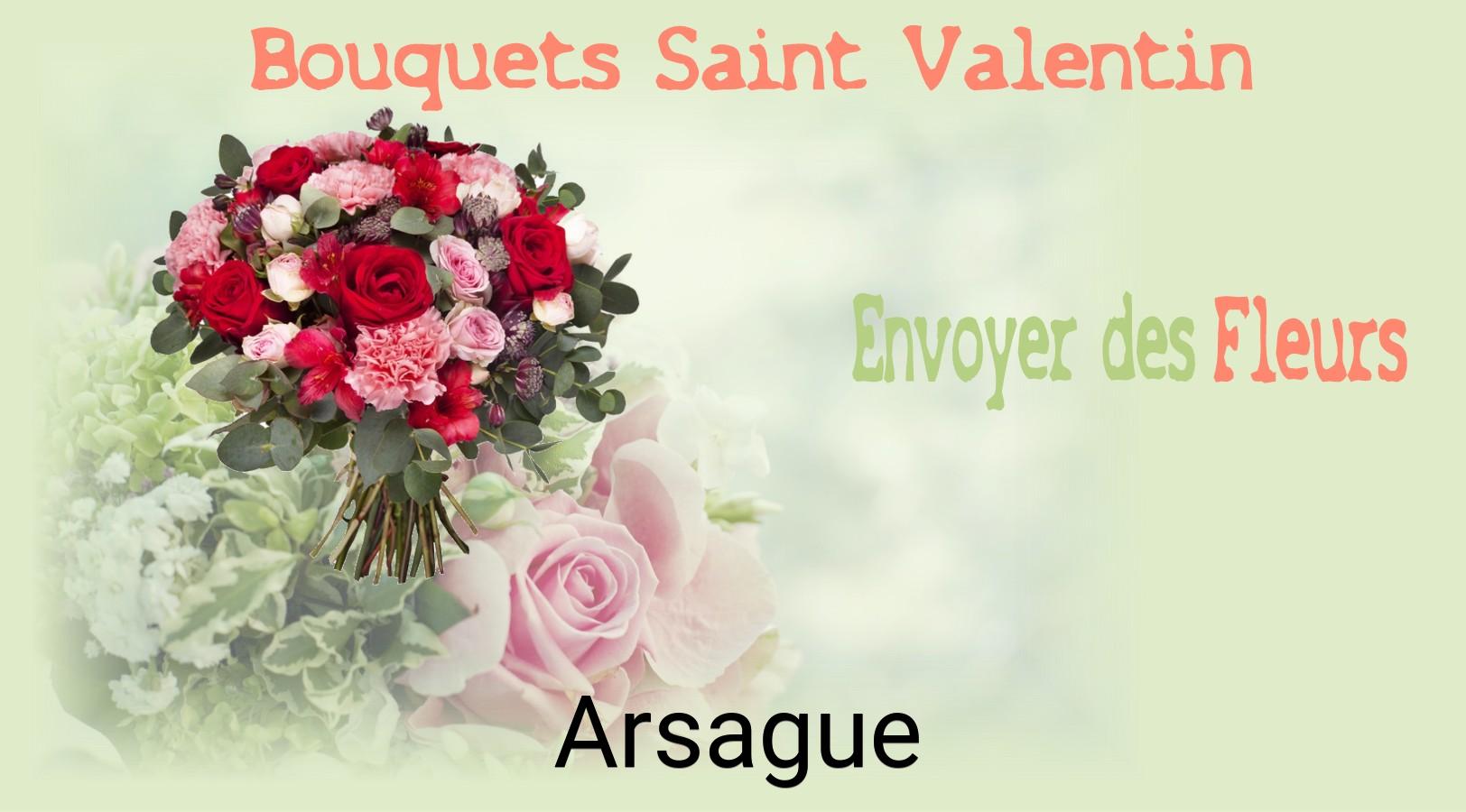Roses de Saint-Valentin livrées à Arsague